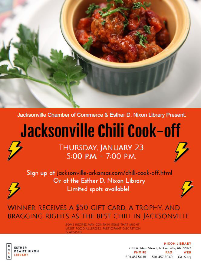 Jacksonville Chili Cook Off flyer