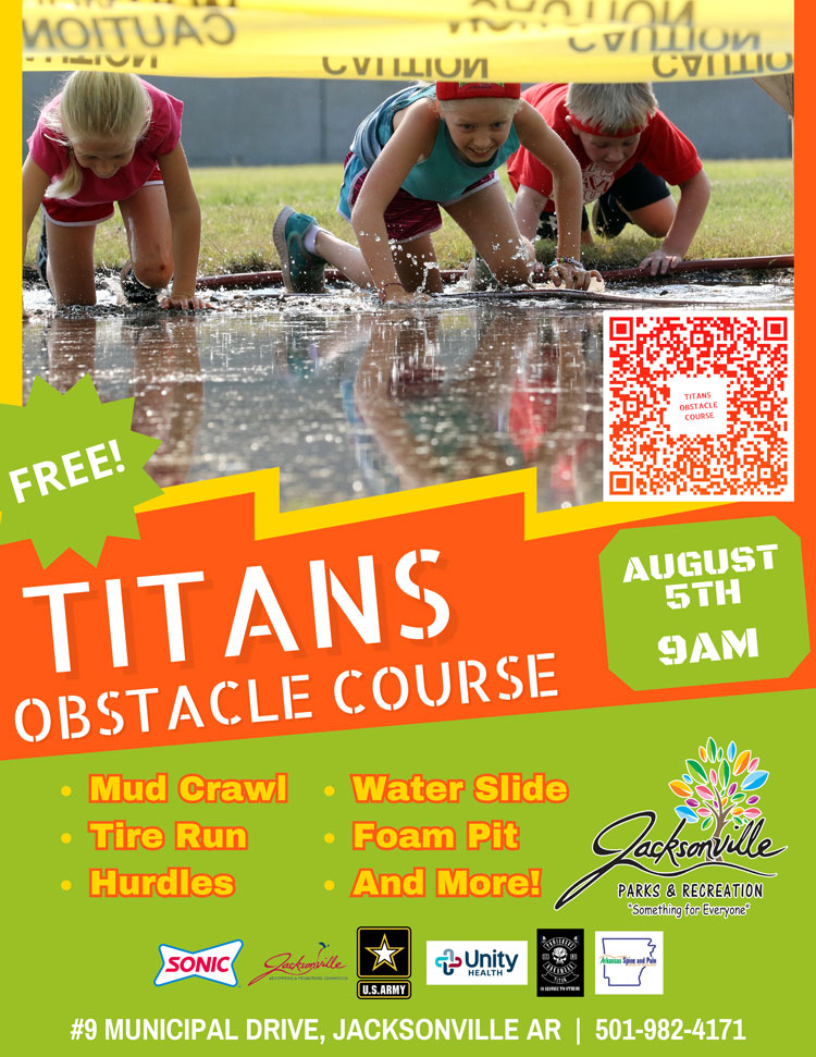 Titans Obstacle Course 2023 Flyer